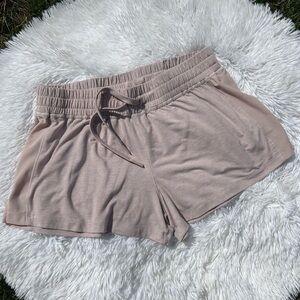 Under Armour Women's Recovery Sleepwear Light Pink Pajama Shorts Size Medium